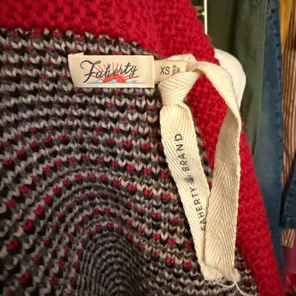 Faherty SPJ Thunderbird Cardigan - Size XS - Picture 12 of 13
